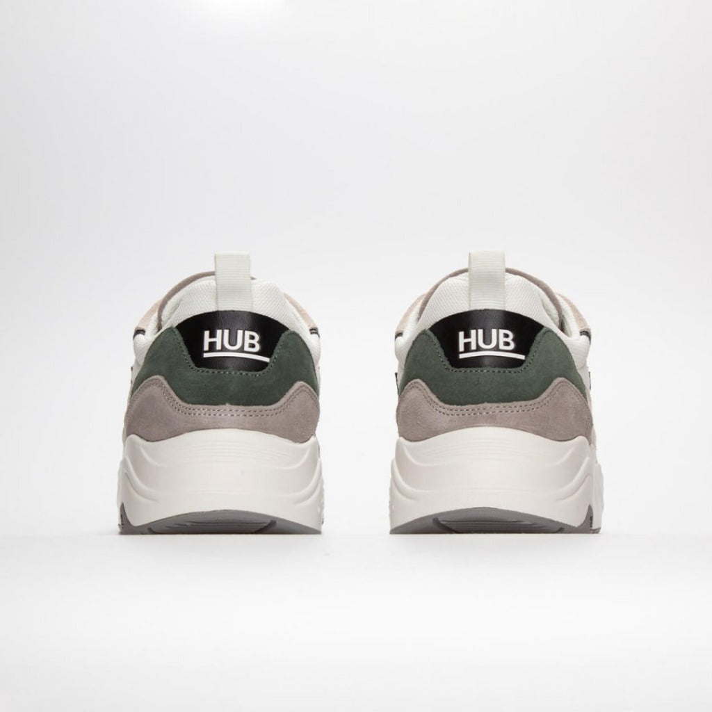 HUB Glide S43 - White / Black / Sage Green