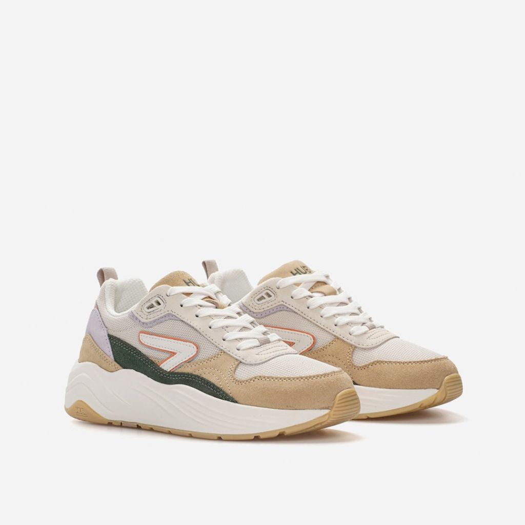 HUB Glide S43 W - Light Beige / Off White / Sage Green