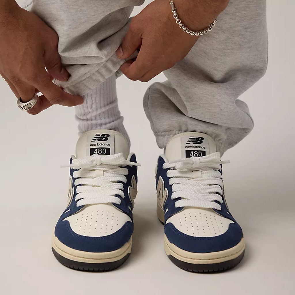 New Balance BB480PEN - Navy / Sea Salt