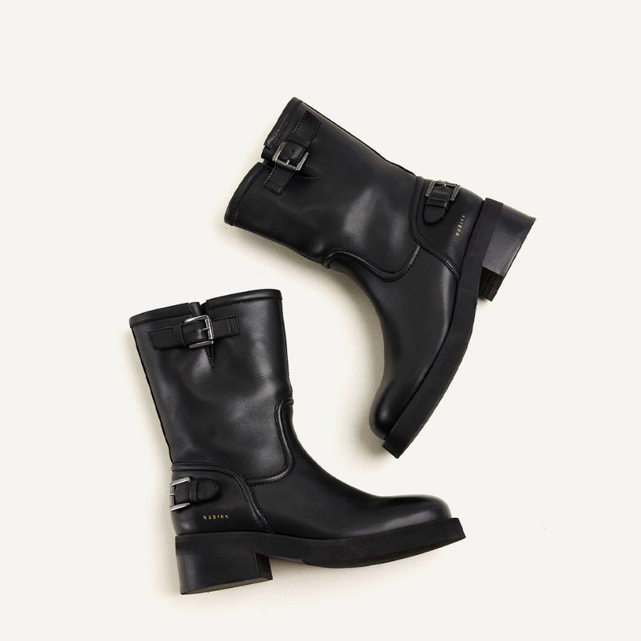 Nubikk Eve Leva - Black Leather