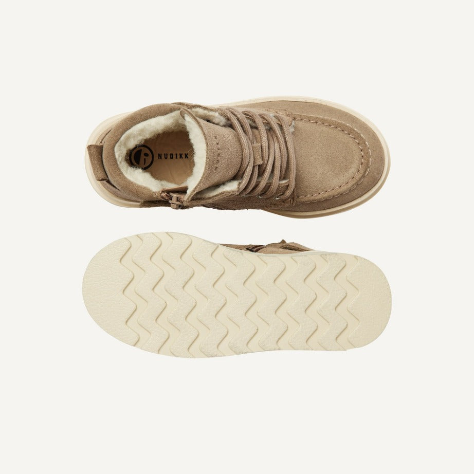 Nubikk Jonah Polar Fur Jr. - Taupe Suede