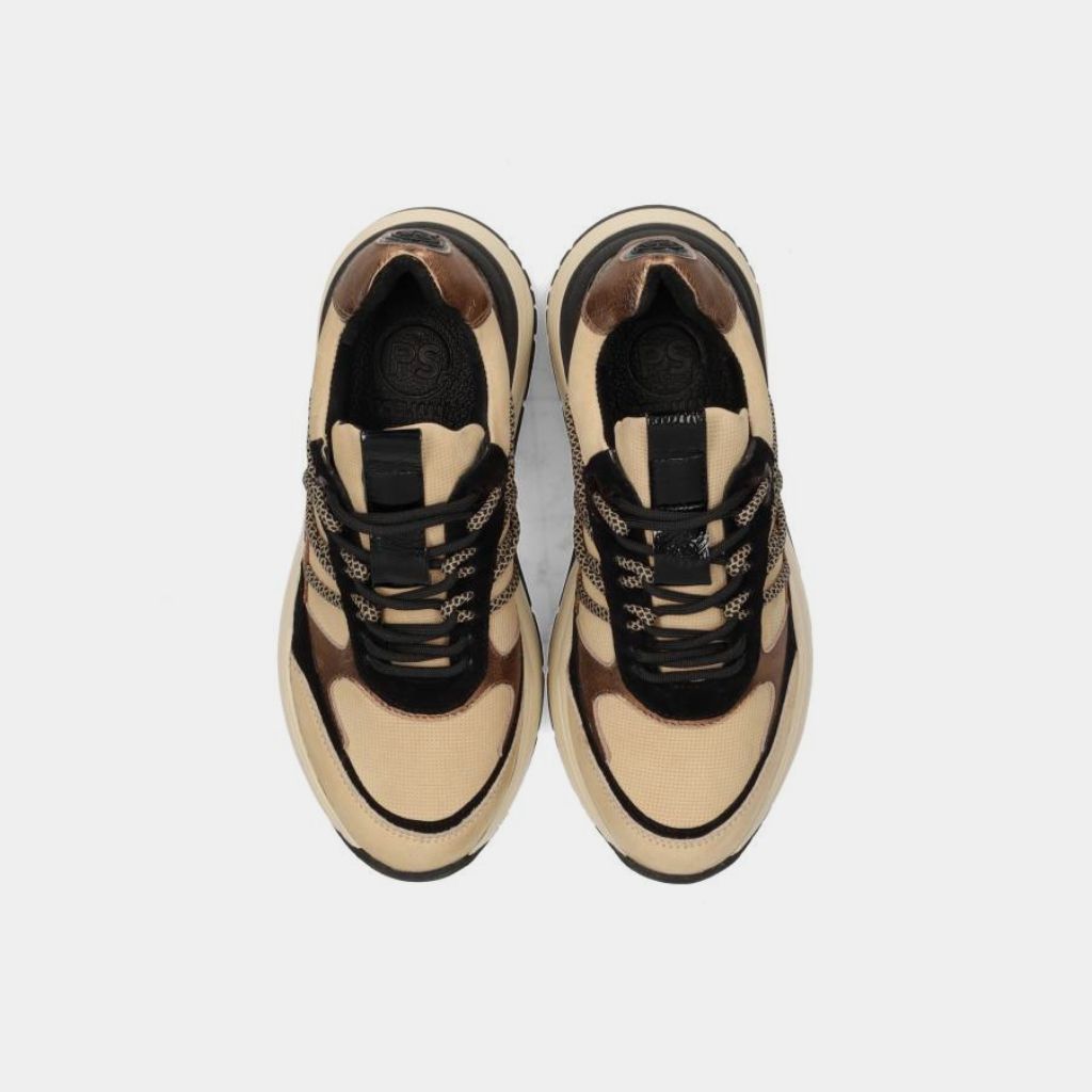 Poelman CHARU - Beige / Black / Beige