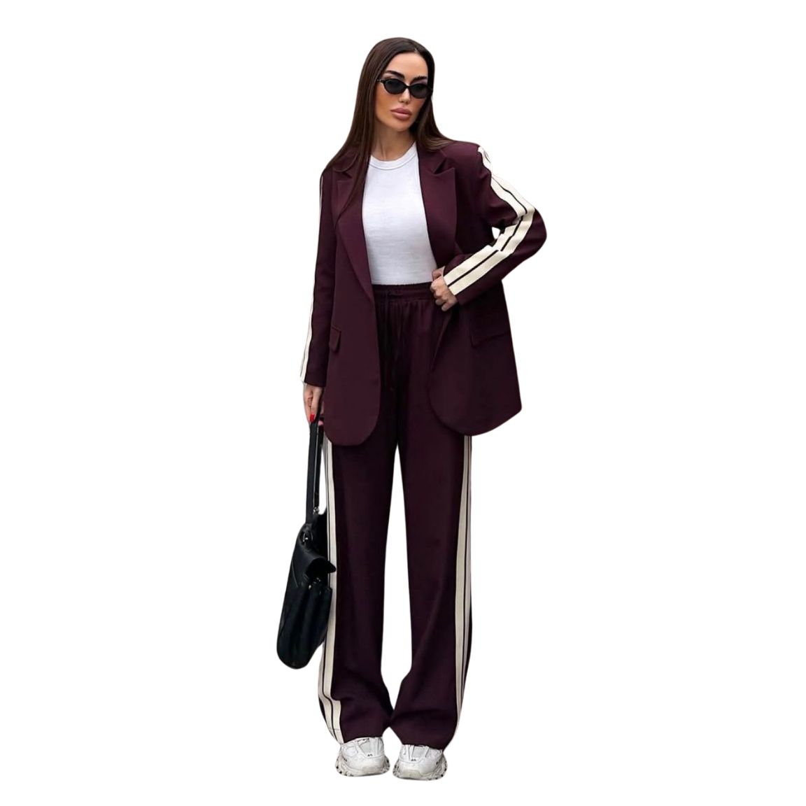 RhymeHypeStripedSleeveSuitRN-NM-W-028-Bordeaux__2
