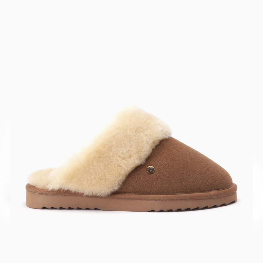 Warmbat Flurry Slipper - Cognac