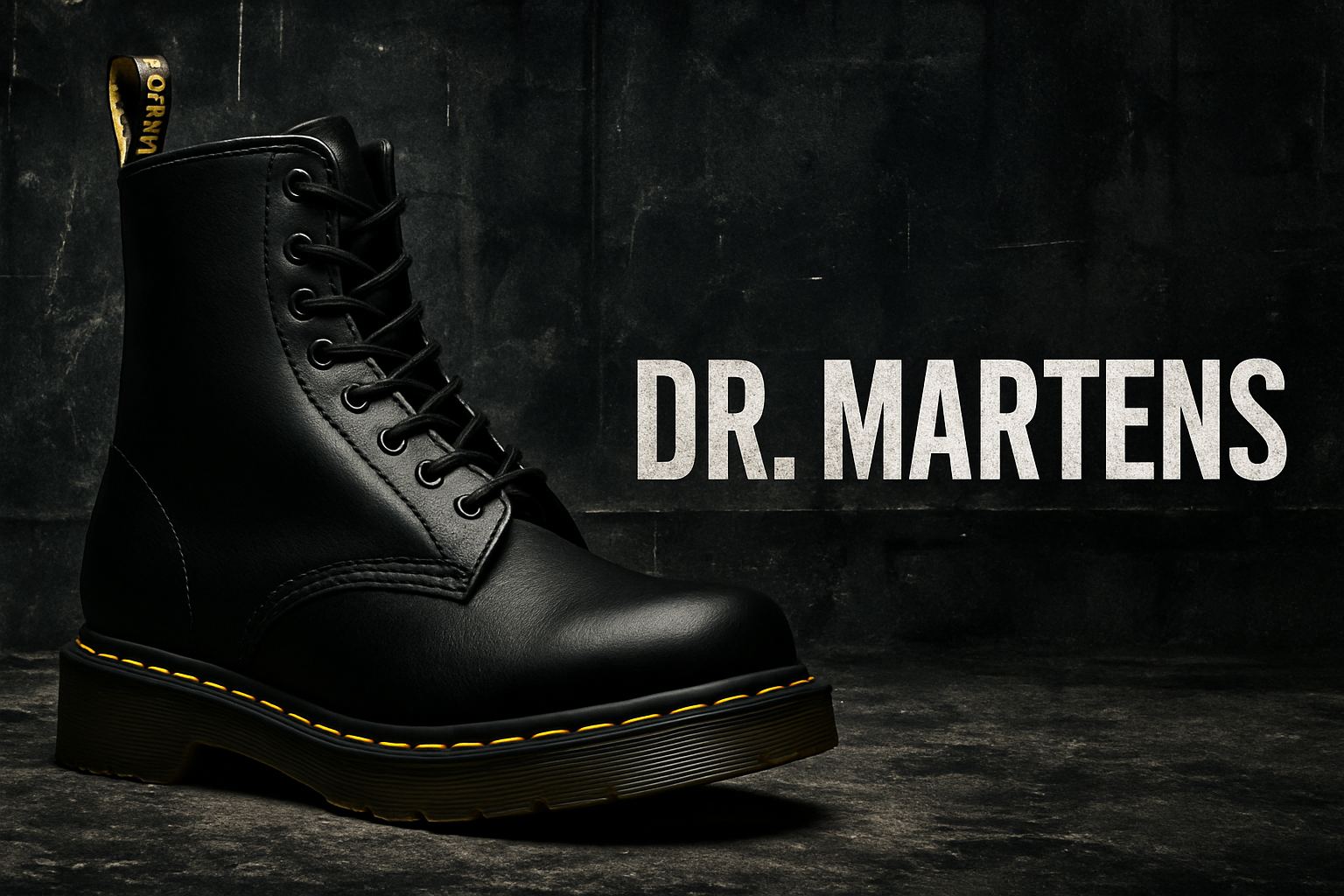 Ik wil een stoere banner met dr. martens boots