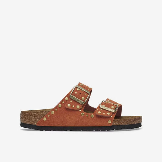 Birkenstock Arizona Rivet LEVE -  Dark Rust