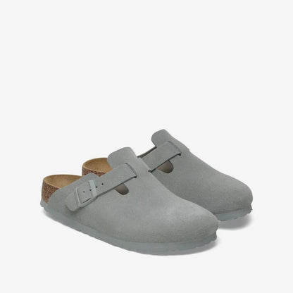 Birkenstock Boston Leve W -  Pure Sage