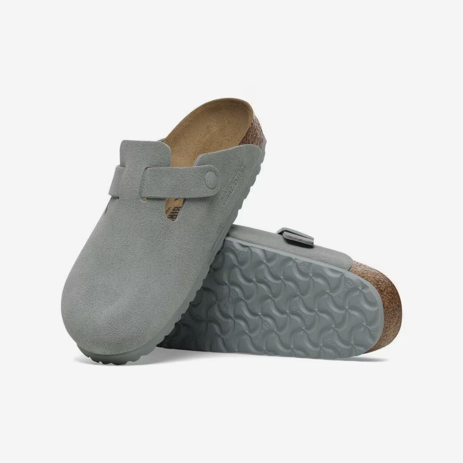 Birkenstock Boston Leve W -  Pure Sage