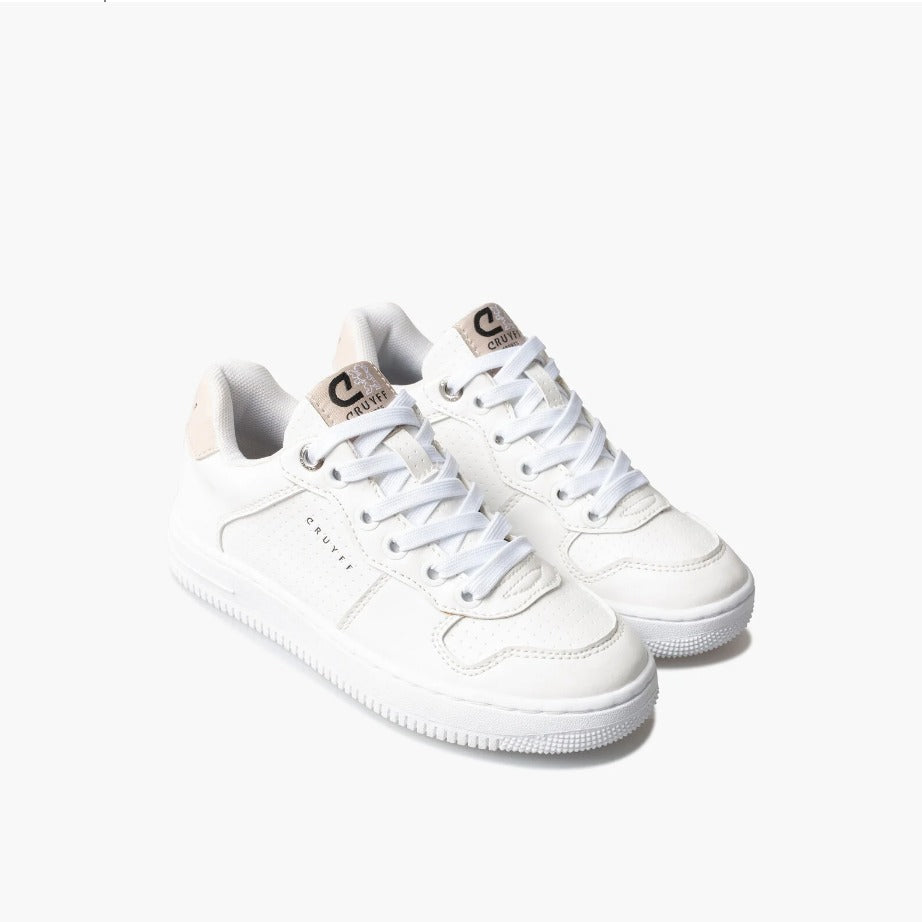 Cruyff Indoor Royal Jr. -  White Grey