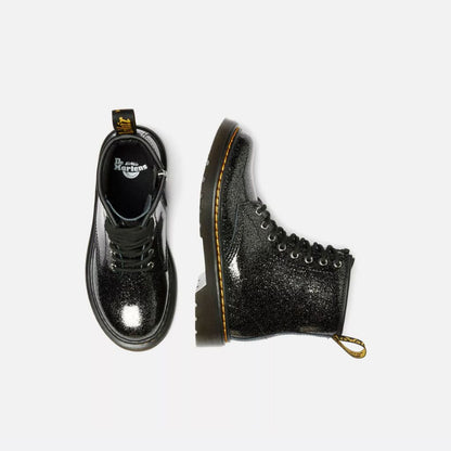 Dr. Martens 1460 Nebula Glitter II Jr. -  Black / Silver