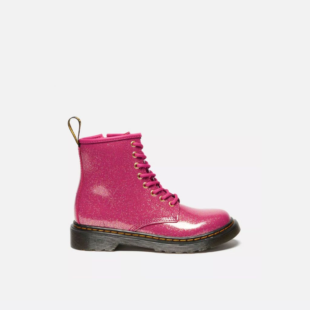 Dr. Martens 1460 Nebula Glitter I Jr. -  Fuchsia / Silver / Gold