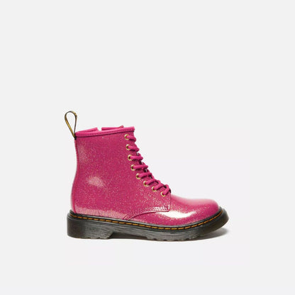 Dr. Martens 1460 Nebula Glitter I Jr. -  Fuchsia / Silver / Gold