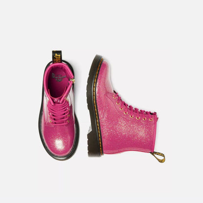 Dr. Martens 1460 Nebula Glitter I Jr. -  Fuchsia / Silver / Gold