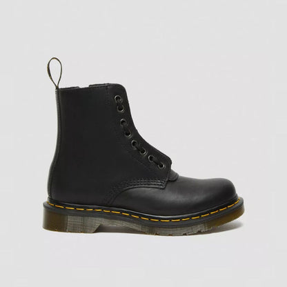 Dr. Martens 1460 Pascal Front Zip -  Black Nappa
