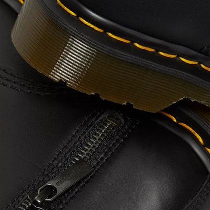 Dr. Martens 1460 Pascal Front Zip -  Black Nappa