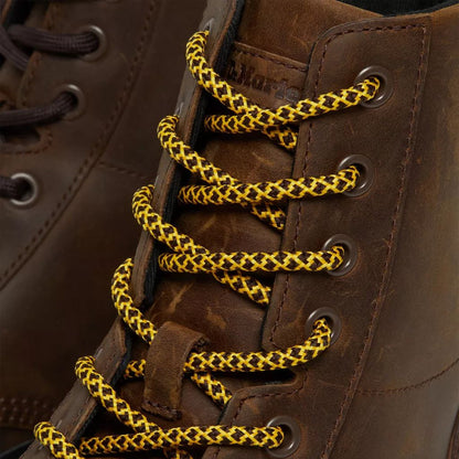 Dr. Martens Combs Leather Crazy Horse -  Dark Brown