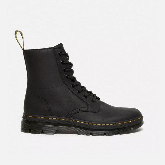 Dr. Martens Combs Leather Wyoming -  Black
