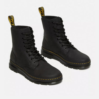 Dr. Martens Combs Leather Wyoming -  Black