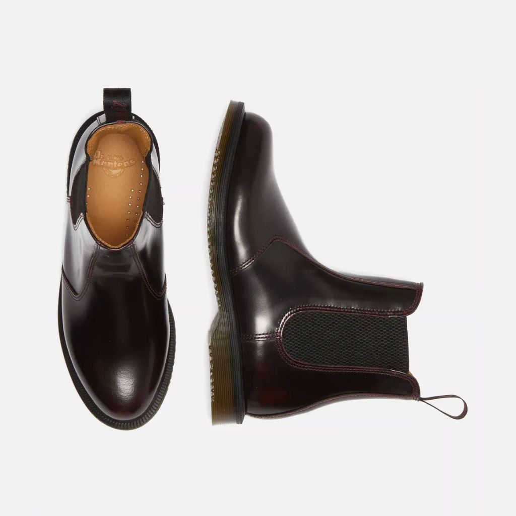 Dr. Martens Flora Acardia -  Cherry Red