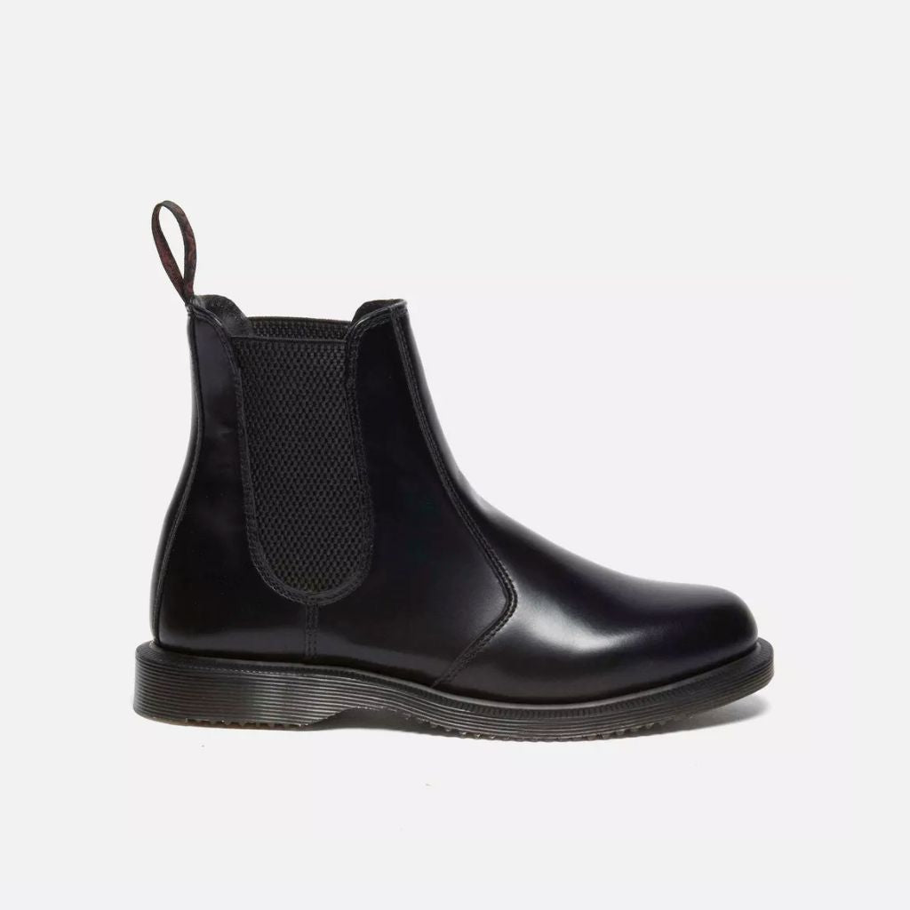 Dr. Martens Flora Polished Smooth -  Black