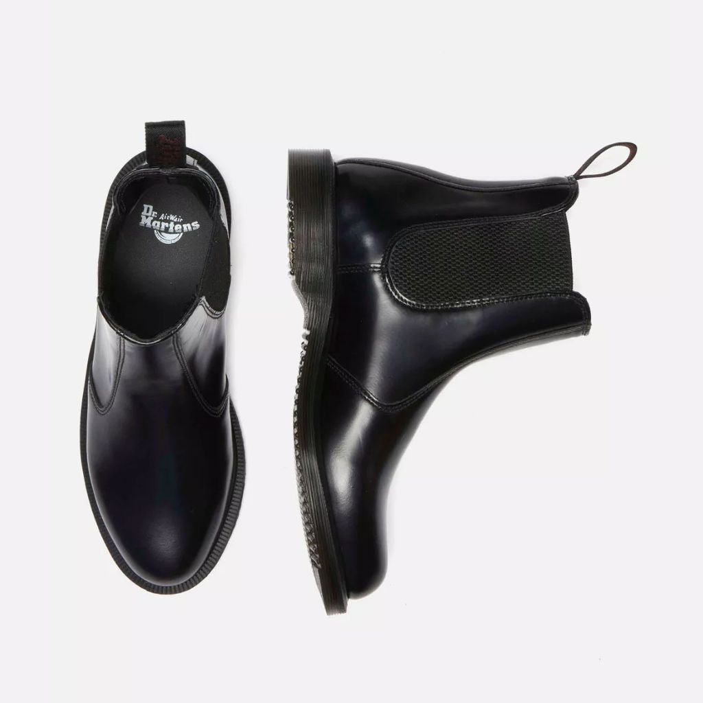 Dr. Martens Flora Polished Smooth -  Black