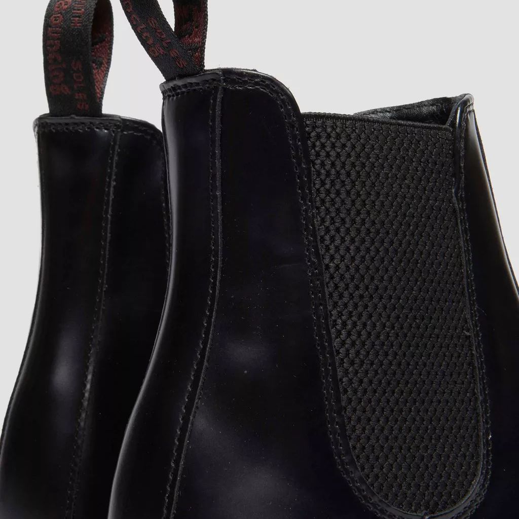 Dr. Martens Flora Polished Smooth -  Black