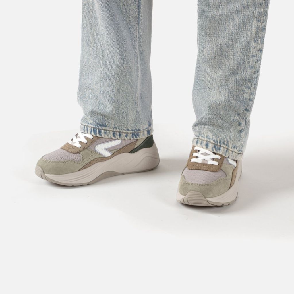 HUB Glide S43 W -  Bone / Off White / Papaya