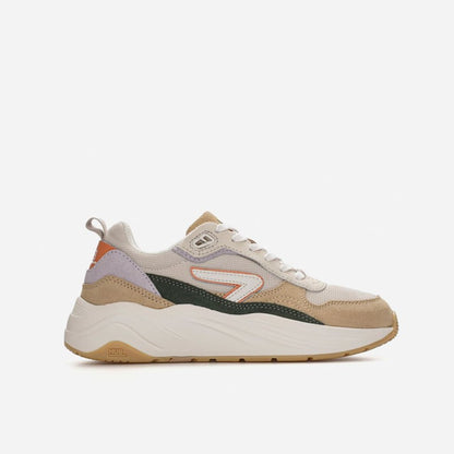 HUB Glide S43 W -  Light Beige / Off White / Sage Green