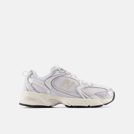 New Balance U530ESB -  Silver Metallic / Linen