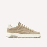 Beige suede