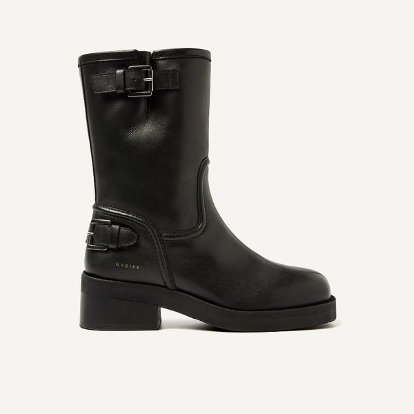 Nubikk Eve Leva -  Black Leather