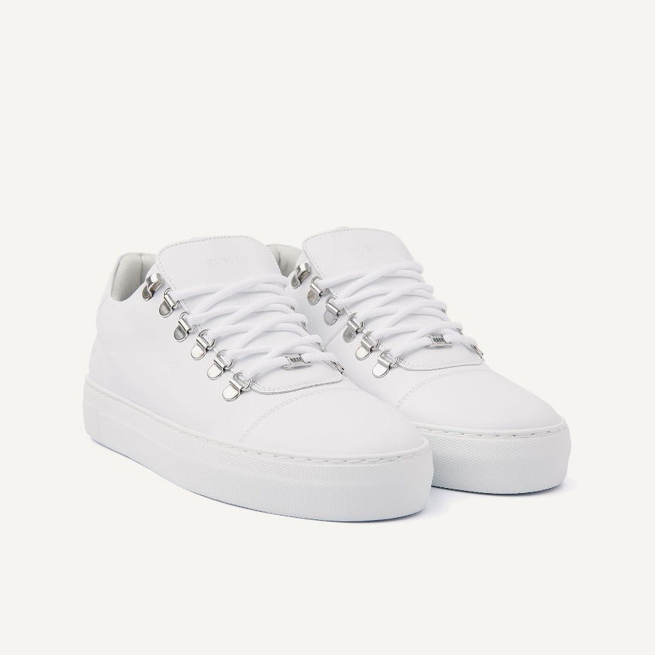 Nubikk Jagger Classic M - White Leather Silver – Releaz Footwear