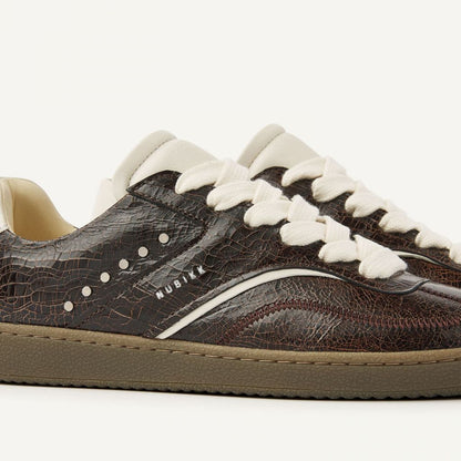 Nubikk Ray Owen Studs W -  DK Brown Craquele