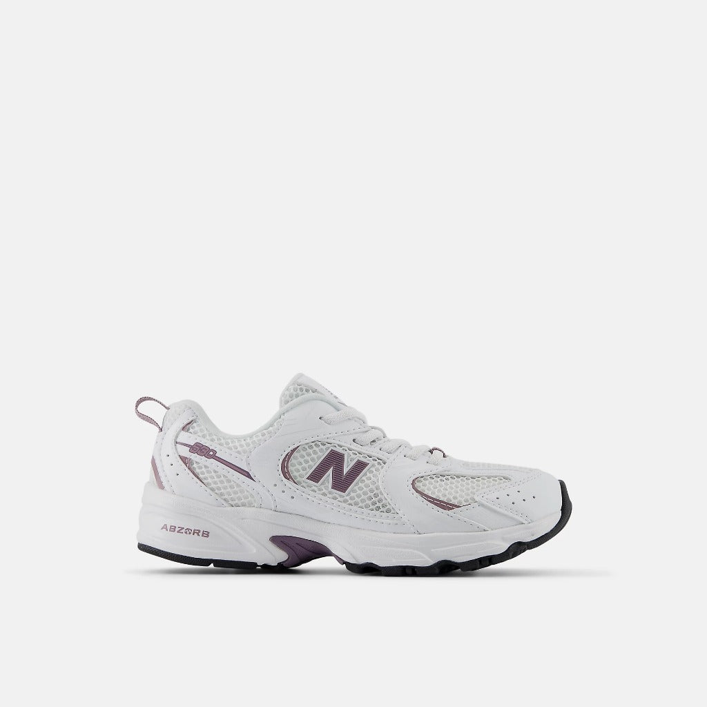 New Balance PZ530SR -  White / Dark Ice Wine