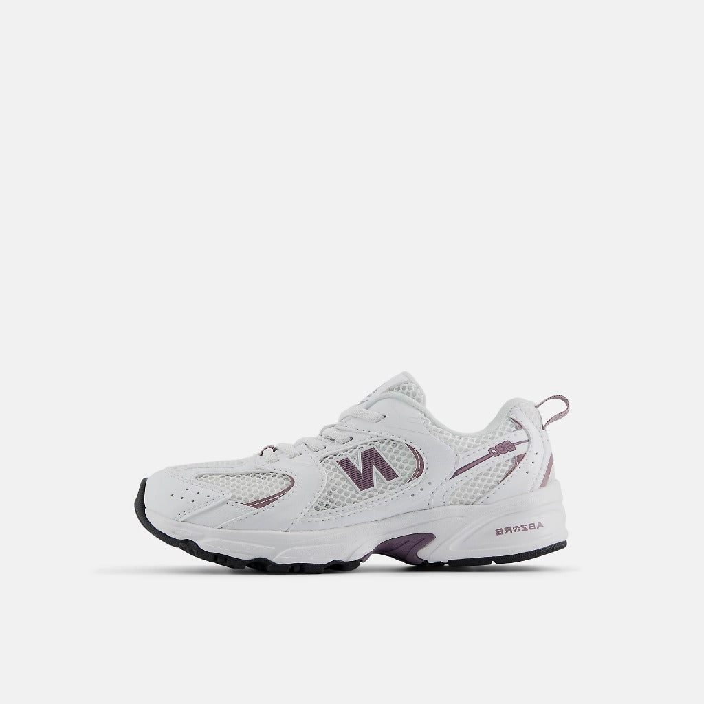New Balance PZ530SR -  White / Dark Ice Wine