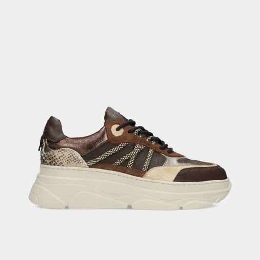 Poelman JANA Sneaker II -  Cola / Gallium