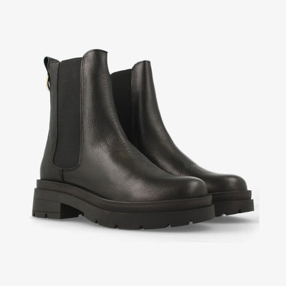 Red-Rag Basic Chelsea Boot -  Black Nappa