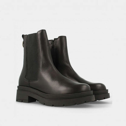 Red-Rag Women Chelsea Boot 74600 -  Black Nappa