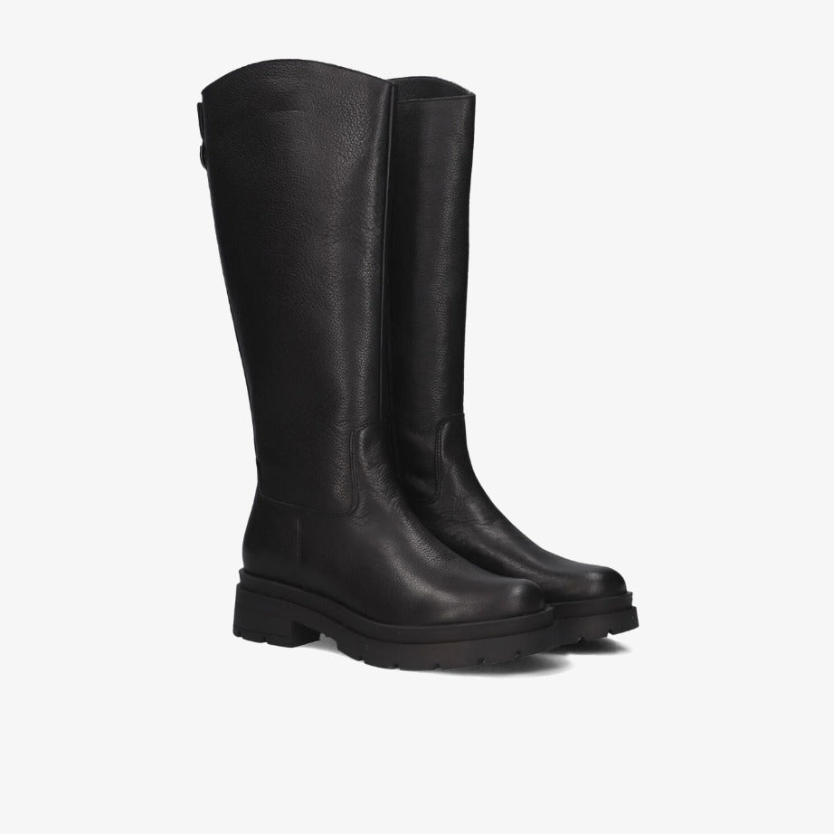 Red-Rag Women High Boot 74504 -  Black Nappa