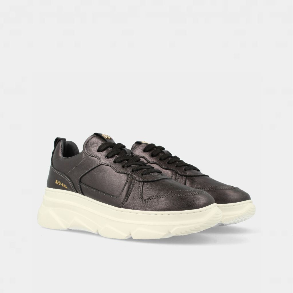 Red-Rag Women Sneaker 73404 -  Antracite Metallic