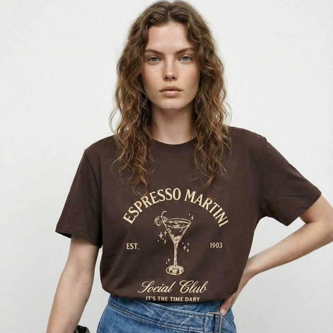 RhymeHypePrintedBasicT-ShirtRH-BS-W-054-Brown__1