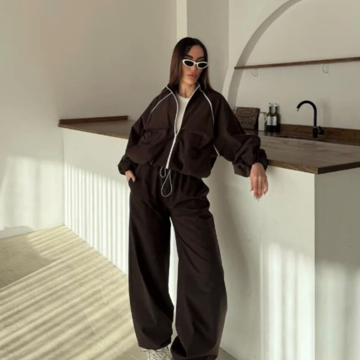 RhymeHypeZipperTrackSuitLookSetRH-NM-W-030-Brown__1