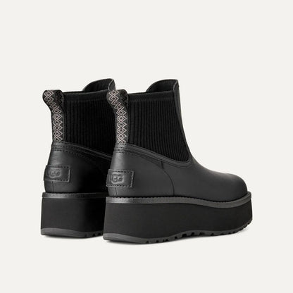 UGG CityFunc Chelsea Leather -  Black