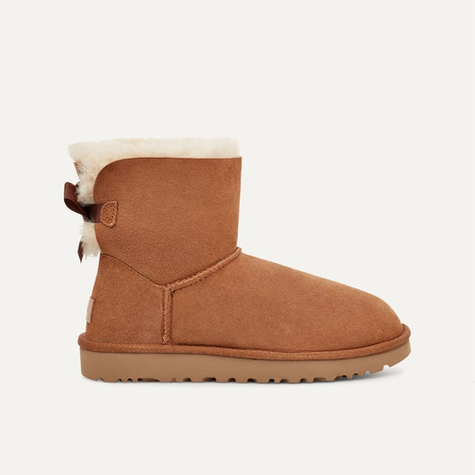 UGG Mini Bailey Bow -  Chestnut