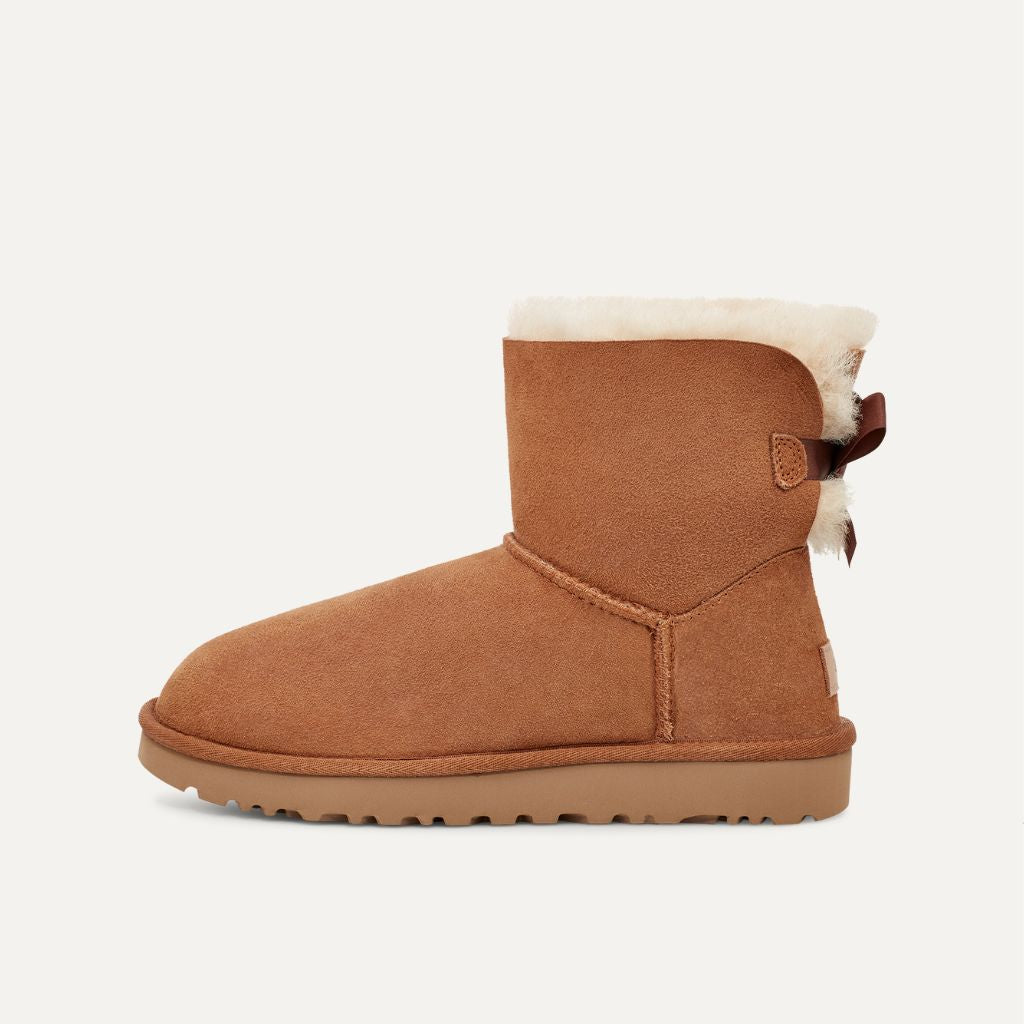 UGG Mini Bailey Bow -  Chestnut