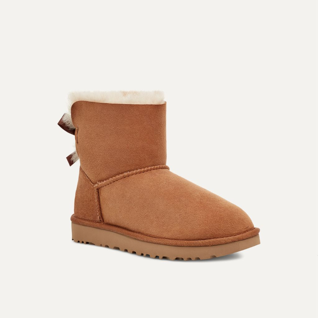 UGG Mini Bailey Bow -  Chestnut